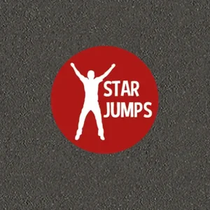 Thermoplastic Fitness activity circle Star Jumps