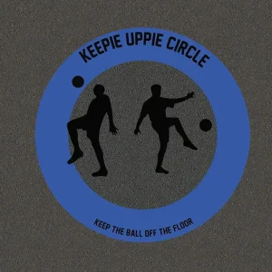 Thermoplastic Fitness markings keepie-uppie circle