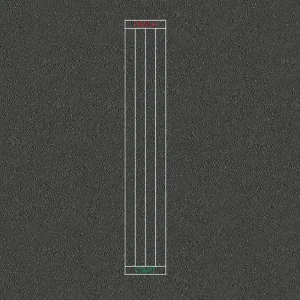 4 lane running track playground markings