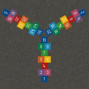 3-Way Hopscotch 1s,2s,5s [TMG001-3L125]