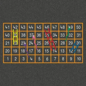 1-50 Snakes & Ladders [TMG003-50O]