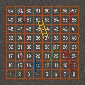 1-64 Snakes & Ladders [TMG003-64O]