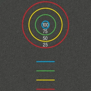 Bullseye Target [TMG002-B]