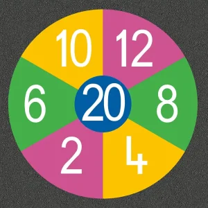 Mini Number Target [TMG002-MN]