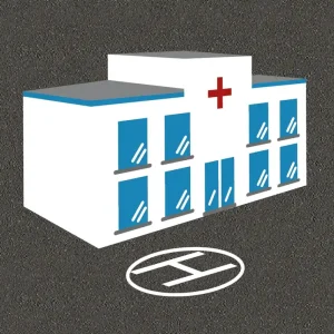 Hospital Playground Marking