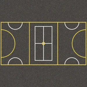 Netball, Short Tennis and 2 Mini Football Pitch MUGA