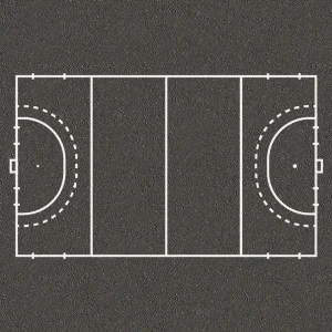 Hockey Pitch Sport Court Markings