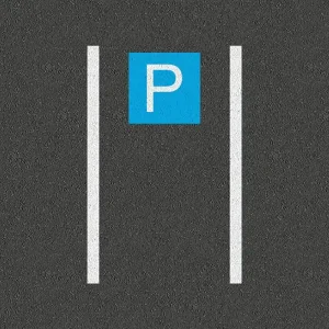 Single Parking Spot/Bay for Roadway Design